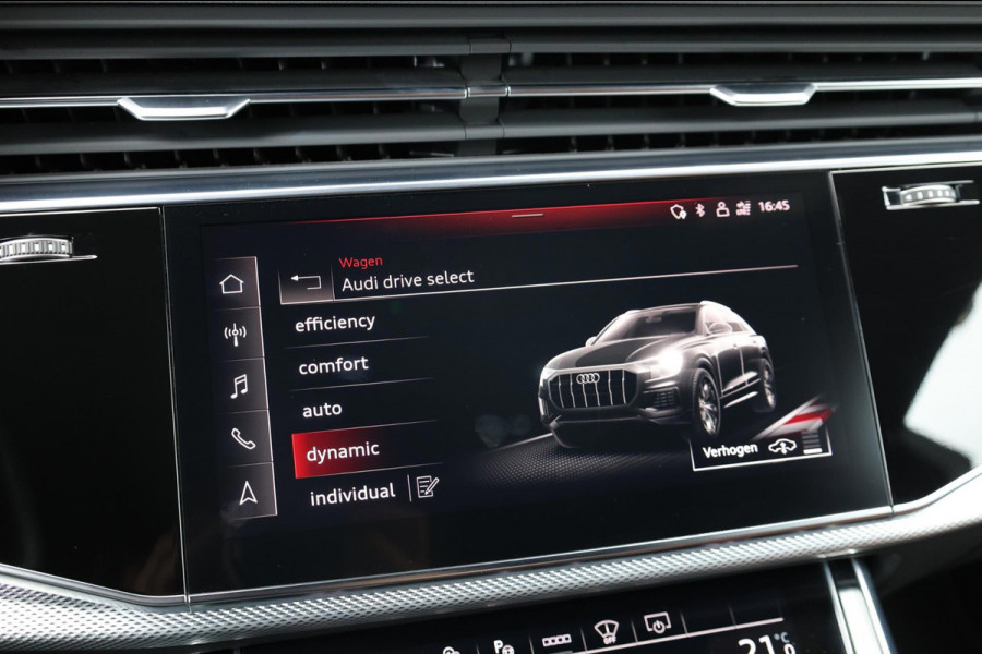 Audi Q8 55 TFSI e quattro 3x S-line BTW/MAXTON/LED/VIRTUAL/SFEER/PANO/B&O/HALF LEDER+S.VERWARMING/23" LMV/CAM/ACC/12 MDN GARANTIE!