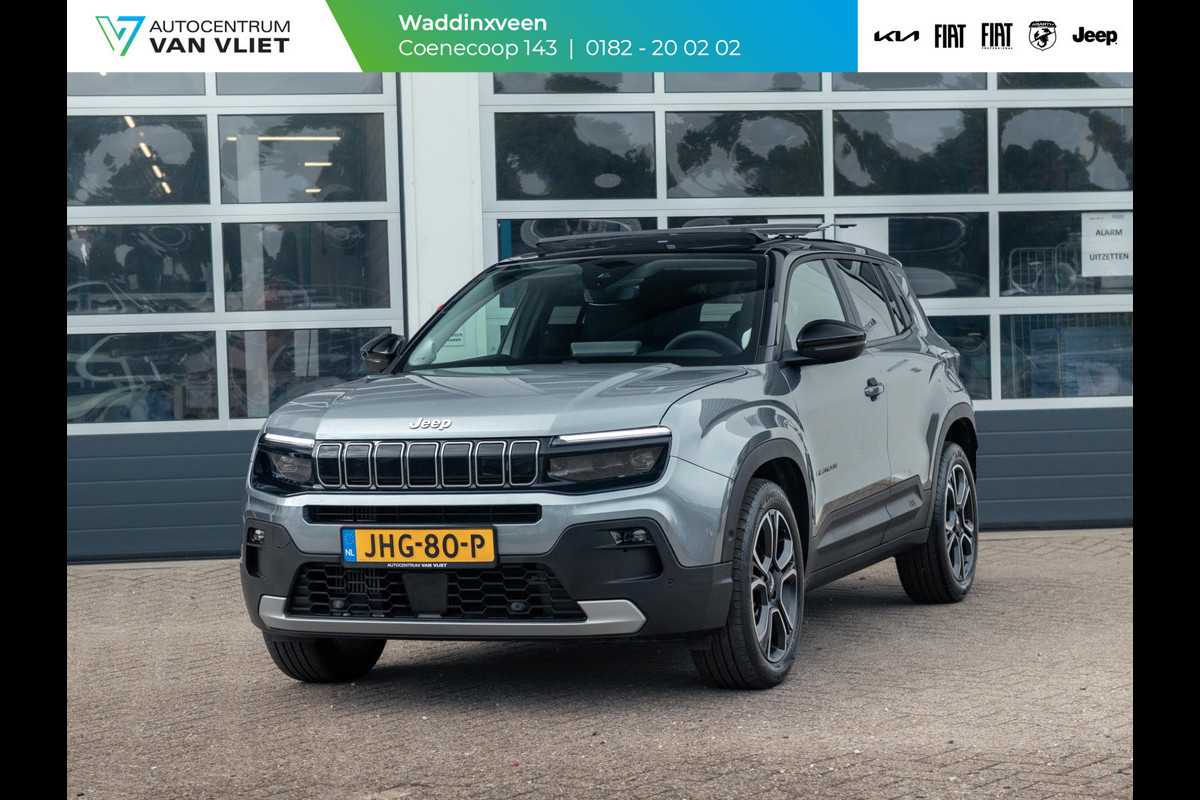 Jeep Avenger 1.2 e-Hybrid Summit | Winter Pack | Schuif/Kanteldak | Infotaiment&Convenience Pack | Bicolore