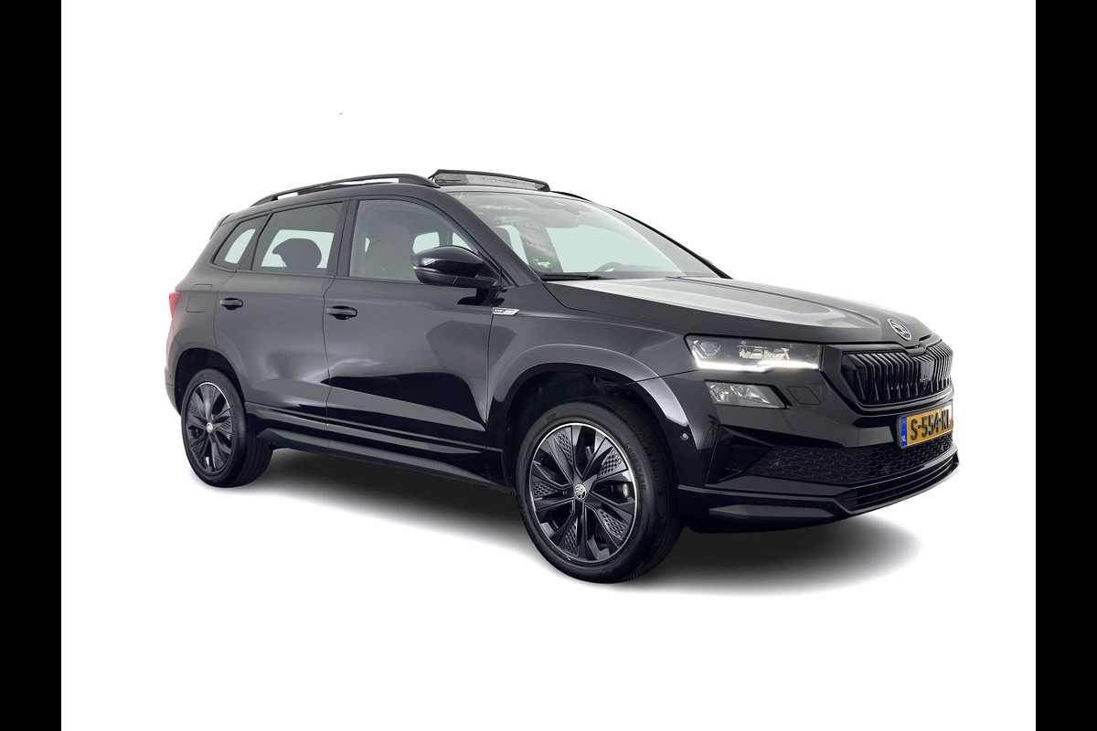 Škoda Karoq 1.5 TSI ACT Sportline Business (INCL-BTW) Aut. *PANO | DIGI-COCKPIT | FULL-LED | ADAPTIVE-CRUISE | HEATED-SPORTSEATS | TOP-VIEW |  AMBIENTLIGHT | NAVI-FULLMAP | KEYLESS | DAB+ | TOWBAR | PRIVACYGLASS | 18''ALU*