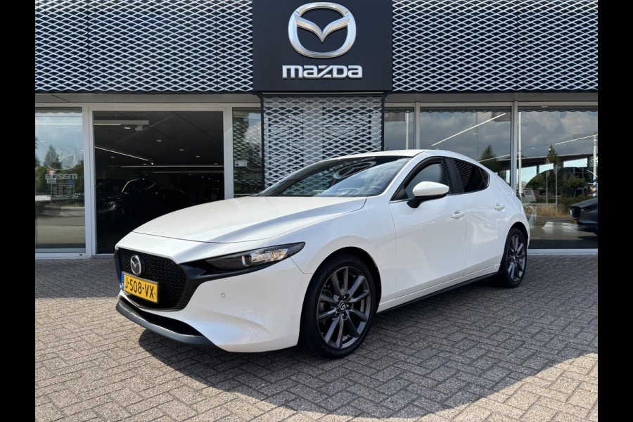 Mazda 3 2.0 e-SkyActiv-X M Hybrid 180 Comfort met Bose | Leer | Achteruitrij Camera |