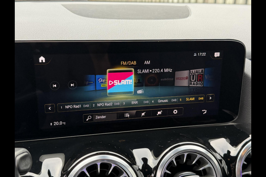 Mercedes-Benz B-Klasse 250 e 18''/Leder/Stoelverwarming/Camera/Sfeerverlichting/Apple Carplay & Android Auto