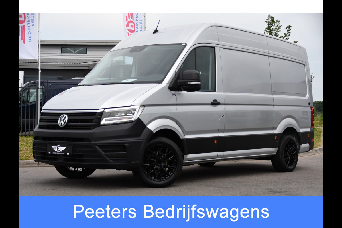 Volkswagen Crafter 35 2.0 TDI L3H3 PB Edition Camera, Cruise, Carplay, LED, 177pk, Automaat, Multimedia, Standkachel, Sensoren, Uniek!