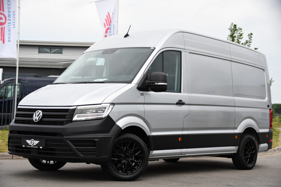 Volkswagen Crafter 35 2.0 TDI L3H3 PB Edition Camera, Cruise, Carplay, LED, 177pk, Automaat, Multimedia, Standkachel, Sensoren, Uniek!