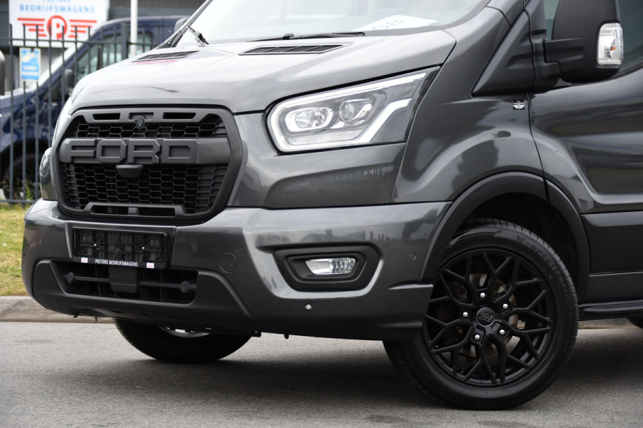 Ford Transit 350 2.0 TDCI L3H2 Limited PB Edition Camera, Cruise, Carplay, Xenon, Automaat, 185pk, Stoelverwarming, Trekhaak, Sensoren, Uniek!