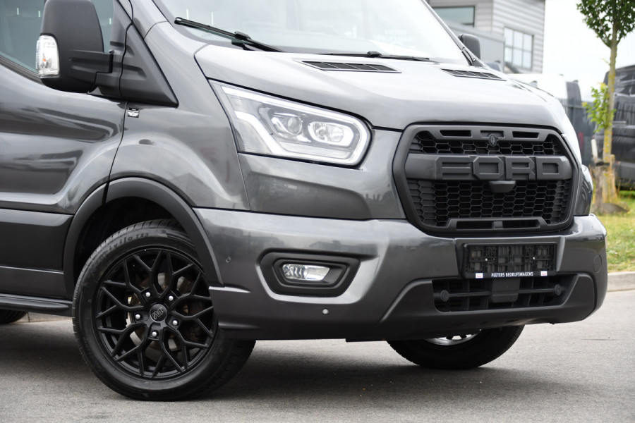 Ford Transit 350 2.0 TDCI L3H2 Limited PB Edition Camera, Cruise, Carplay, Xenon, Automaat, 185pk, Stoelverwarming, Trekhaak, Sensoren, Uniek!