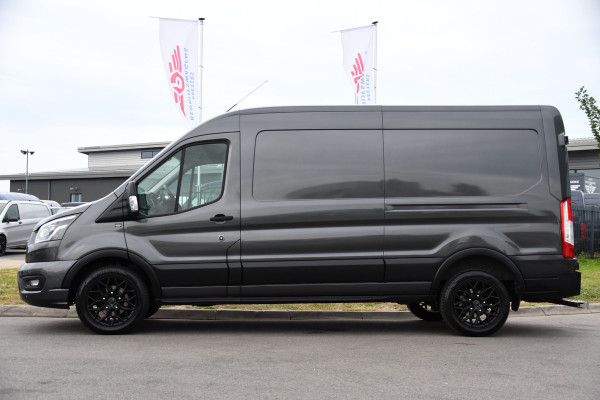 Ford Transit 350 2.0 TDCI L3H2 Limited PB Edition Camera, Cruise, Carplay, Xenon, Automaat, 185pk, Stoelverwarming, Trekhaak, Sensoren, Uniek!
