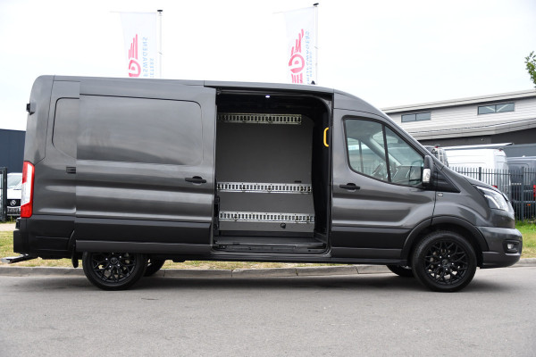 Ford Transit 350 2.0 TDCI L3H2 Limited PB Edition Camera, Cruise, Carplay, Xenon, Automaat, 185pk, Stoelverwarming, Trekhaak, Sensoren, Uniek!