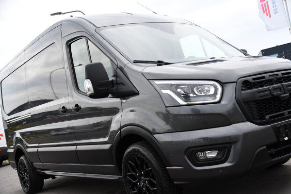 Ford Transit 350 2.0 TDCI L3H2 Limited PB Edition Camera, Cruise, Carplay, Xenon, Automaat, 185pk, Stoelverwarming, Trekhaak, Sensoren, Uniek!