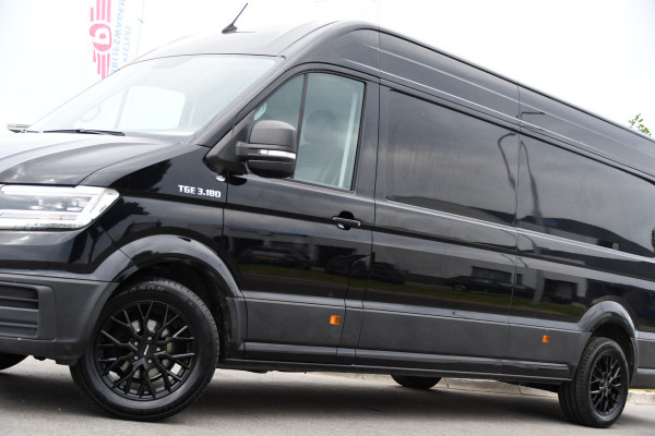 MAN TGE 3.180 35 2.0L5H3 Black Edition Camera, Adaptieve Cruise, Carplay, LED, Multimedia, 177pk, Automaat, Sensoren, Leder, Geveerde stoel, Trekhaak, Uniek!