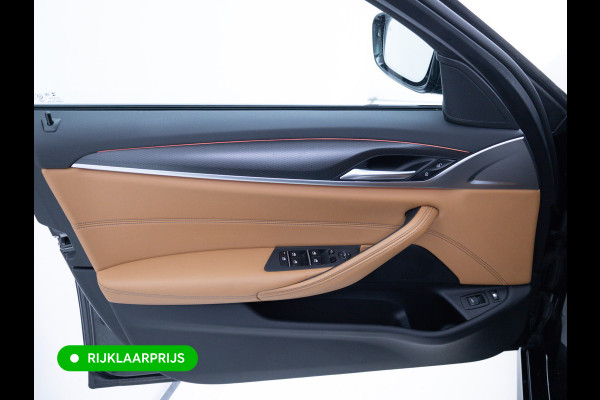 BMW 5 Serie 545e xDrive M-Sport | Open Dak | Trekhaak elec. | 360 Camera | Stoel- & Stuurverwarming | Adaptieve Cruise | Lederen bekleding, Comfortstoelen, Electrosche verstelbare voorstoelen