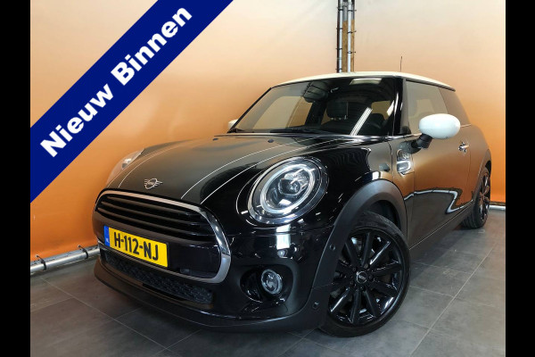 MINI 3-deurs 1.5 Cooper 60 Years Edition NL auto sportstoelen | leer | navi | led | harman kardon | pano dak | head up | dealer onderhouden