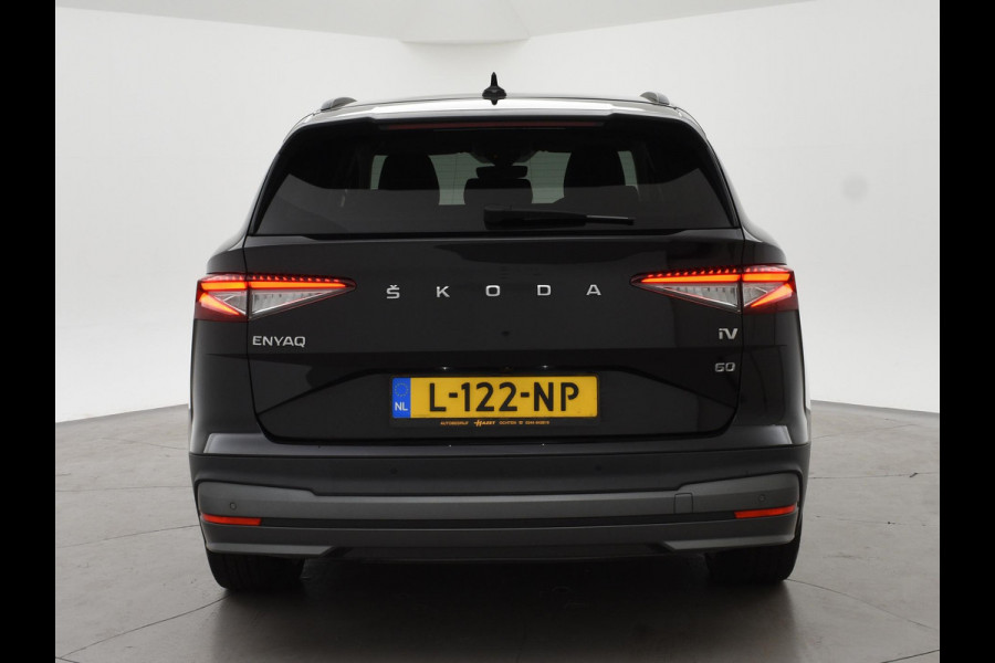Škoda ENYAQ iV 60 FIRST EDITION + CHRYSTAL LIGHTNING | 21 INCH | ADAPTIVE CRUISE | MEMORY | SFEERVERLICHTING