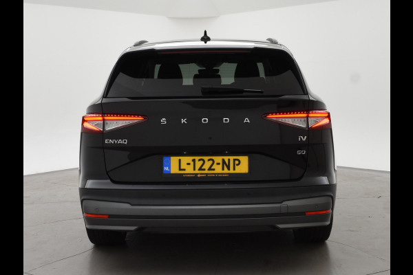 Škoda ENYAQ iV 60 FIRST EDITION + CHRYSTAL LIGHTNING | 21 INCH | ADAPTIVE CRUISE | MEMORY | SFEERVERLICHTING