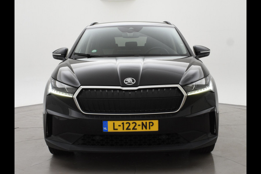 Škoda ENYAQ iV 60 FIRST EDITION + CHRYSTAL LIGHTNING | 21 INCH | ADAPTIVE CRUISE | MEMORY | SFEERVERLICHTING