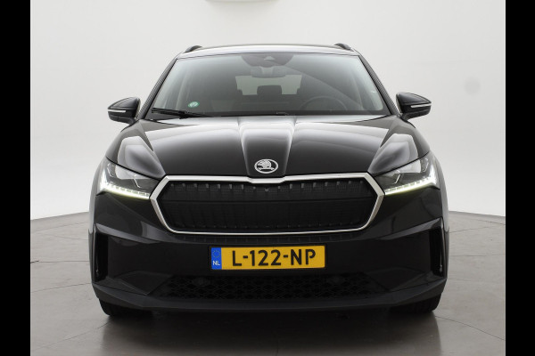 Škoda ENYAQ iV 60 FIRST EDITION + CHRYSTAL LIGHTNING | 21 INCH | ADAPTIVE CRUISE | MEMORY | SFEERVERLICHTING