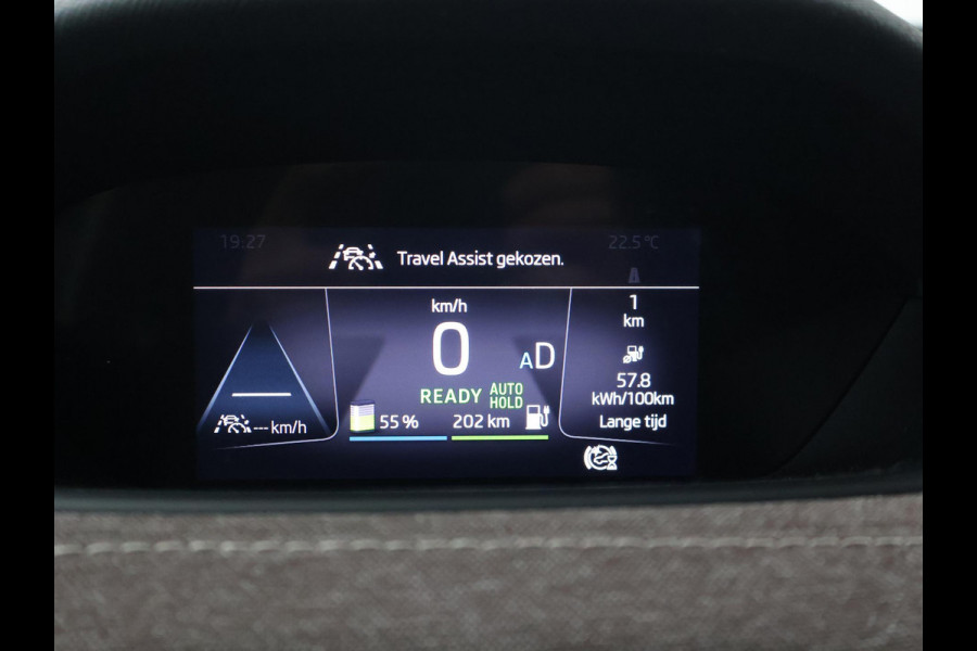Škoda ENYAQ iV 60 FIRST EDITION + CHRYSTAL LIGHTNING | 21 INCH | ADAPTIVE CRUISE | MEMORY | SFEERVERLICHTING