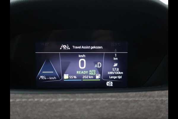 Škoda ENYAQ iV 60 FIRST EDITION + CHRYSTAL LIGHTNING | 21 INCH | ADAPTIVE CRUISE | MEMORY | SFEERVERLICHTING