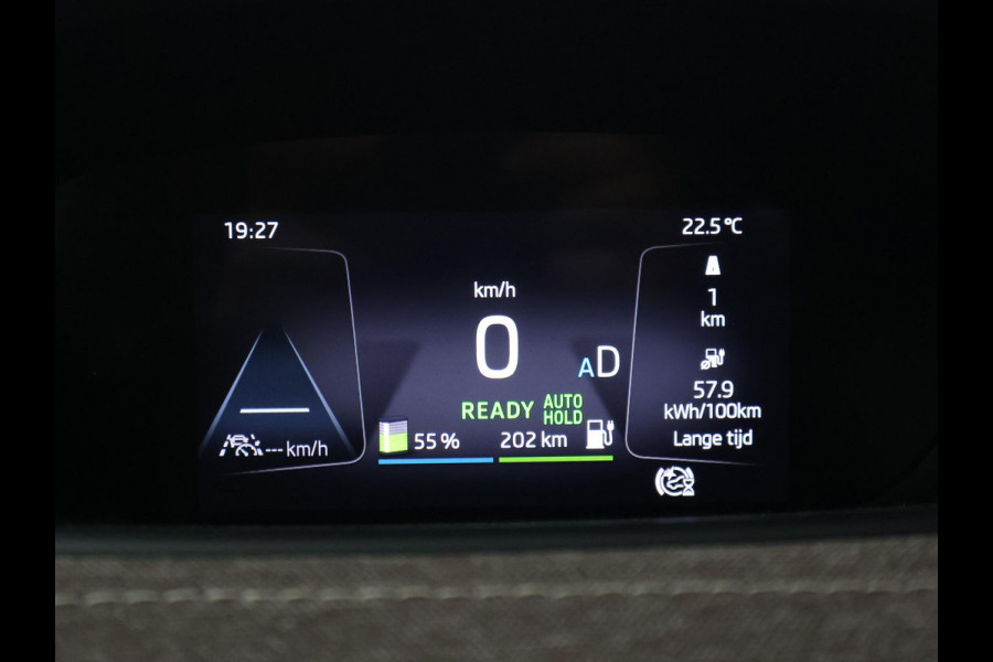 Škoda ENYAQ iV 60 FIRST EDITION + CHRYSTAL LIGHTNING | 21 INCH | ADAPTIVE CRUISE | MEMORY | SFEERVERLICHTING