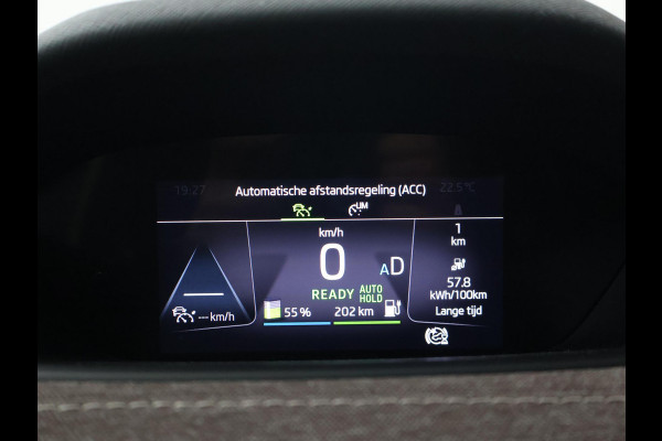 Škoda ENYAQ iV 60 FIRST EDITION + CHRYSTAL LIGHTNING | 21 INCH | ADAPTIVE CRUISE | MEMORY | SFEERVERLICHTING