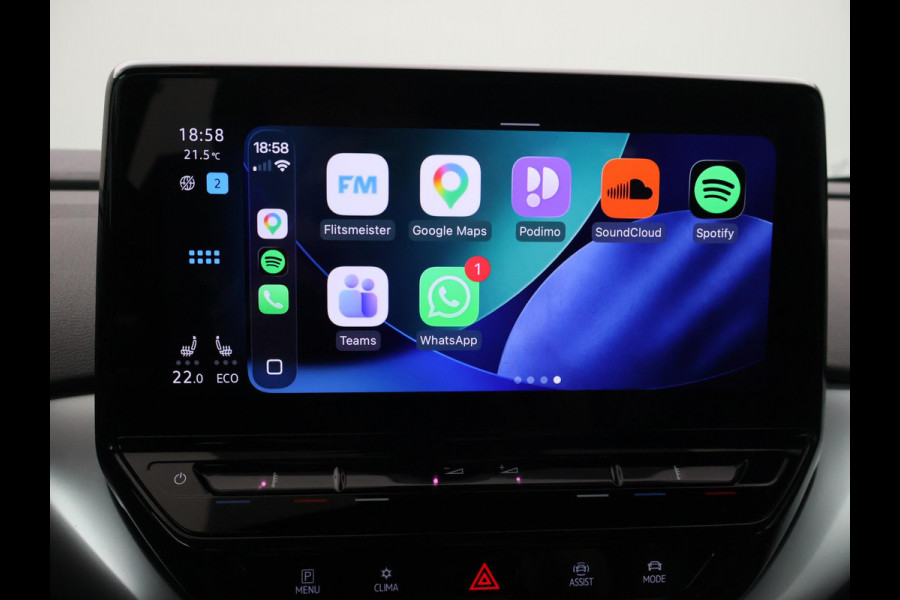 Volkswagen ID.4 PRO 77 kWh 204 PK MOONSTONE GREY + CAMERA | ADAPTIVE CRUISE | SFEER | STOELVERWARMING
