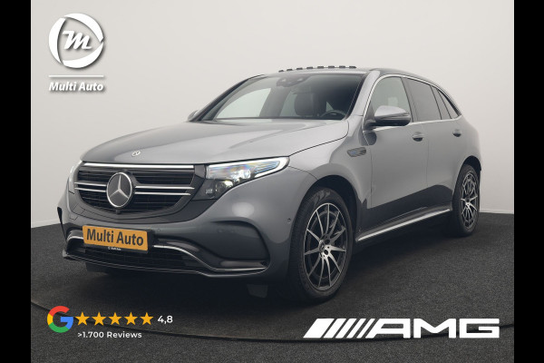 Mercedes-Benz EQC 400 4MATIC Business Solution AMG 80 kWh 408pk Dealer O.H. | Panodak | Adaptive Cruise | Head Up | 360 Camera | Burmester Audio | Lederen Sportstoelen Massage & Memory | Sfeerverlichting | Blis | Widescreen Navi | Stoelverwarming | DAB |