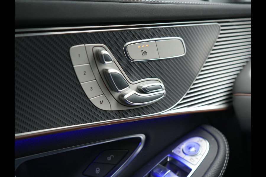 Mercedes-Benz EQC 400 4MATIC Business Solution AMG 80 kWh 408pk Dealer O.H. | Panodak | Adaptive Cruise | Head Up | 360 Camera | Burmester Audio | Lederen Sportstoelen Massage & Memory | Sfeerverlichting | Blis | Widescreen Navi | Stoelverwarming | DAB |