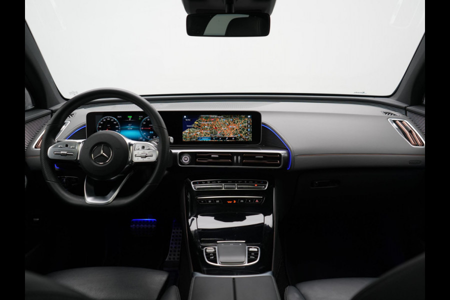 Mercedes-Benz EQC 400 4MATIC Business Solution AMG 80 kWh 408pk Dealer O.H. | Panodak | Adaptive Cruise | Head Up | 360 Camera | Burmester Audio | Lederen Sportstoelen Massage & Memory | Sfeerverlichting | Blis | Widescreen Navi | Stoelverwarming | DAB |