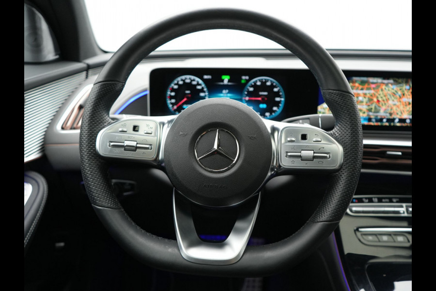 Mercedes-Benz EQC 400 4MATIC Business Solution AMG 80 kWh 408pk Dealer O.H. | Panodak | Adaptive Cruise | Head Up | 360 Camera | Burmester Audio | Lederen Sportstoelen Massage & Memory | Sfeerverlichting | Blis | Widescreen Navi | Stoelverwarming | DAB |