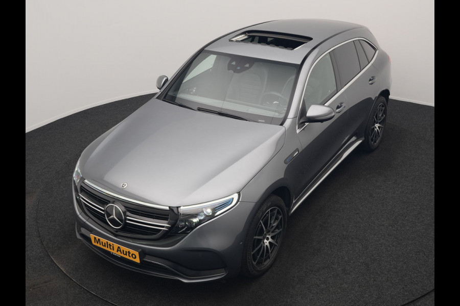 Mercedes-Benz EQC 400 4MATIC Business Solution AMG 80 kWh 408pk Dealer O.H. | Panodak | Adaptive Cruise | Head Up | 360 Camera | Burmester Audio | Lederen Sportstoelen Massage & Memory | Sfeerverlichting | Blis | Widescreen Navi | Stoelverwarming | DAB |