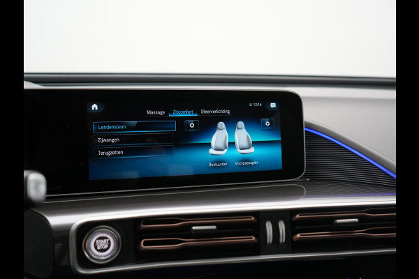 Mercedes-Benz EQC 400 4MATIC Business Solution AMG 80 kWh 408pk Dealer O.H. | Panodak | Adaptive Cruise | Head Up | 360 Camera | Burmester Audio | Lederen Sportstoelen Massage & Memory | Sfeerverlichting | Blis | Widescreen Navi | Stoelverwarming | DAB |