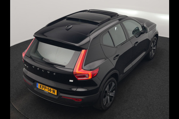 Volvo XC40 Ultimate Recharge Pure 70 kWh 231pk Dealer O.H. | Trekhaak Af Fabriek | Panodak | Adaptive Cruise | 360 Camera | Harman / Kardon | Alcantara Sportstoelen Memory & Verwarmd | Keyless | Blis | Apple Carplay | Google Assistent | DAB |