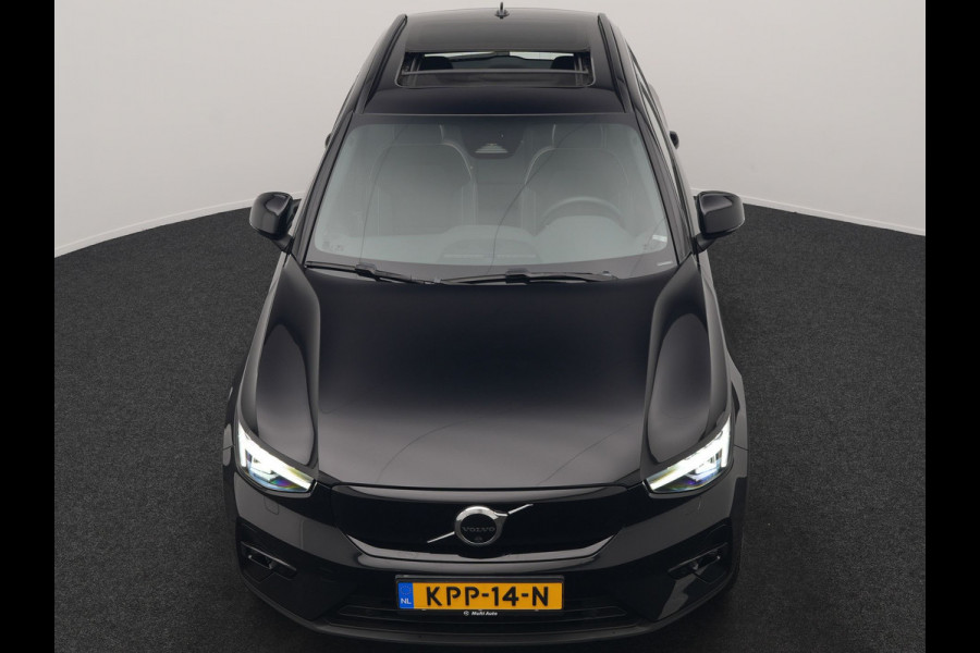 Volvo XC40 Ultimate Recharge Pure 70 kWh 231pk Dealer O.H. | Trekhaak Af Fabriek | Panodak | Adaptive Cruise | 360 Camera | Harman / Kardon | Alcantara Sportstoelen Memory & Verwarmd | Keyless | Blis | Apple Carplay | Google Assistent | DAB |