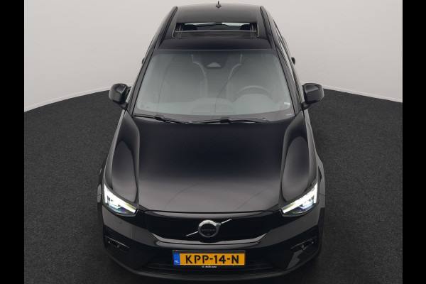 Volvo XC40 Ultimate Recharge Pure 70 kWh 231pk Dealer O.H. | Trekhaak Af Fabriek | Panodak | Adaptive Cruise | 360 Camera | Harman / Kardon | Alcantara Sportstoelen Memory & Verwarmd | Keyless | Blis | Apple Carplay | Google Assistent | DAB |