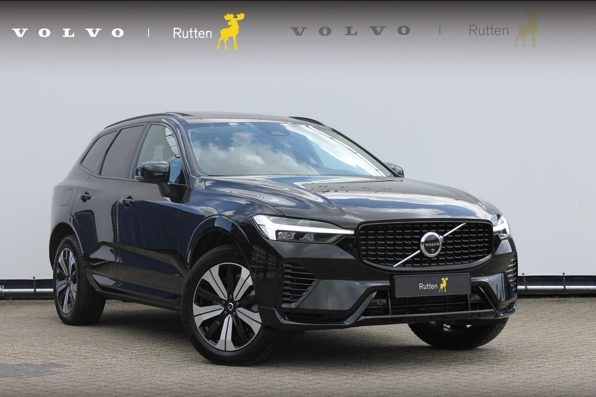 Volvo XC60 T8 455PK Automaat Plug-in hybrid AWD Plus Dark Adaptieve Cruise control / Semi elektrisch wegklapbare trekhaak / Google Infotainment / Panoramisch schuif-kanteldak