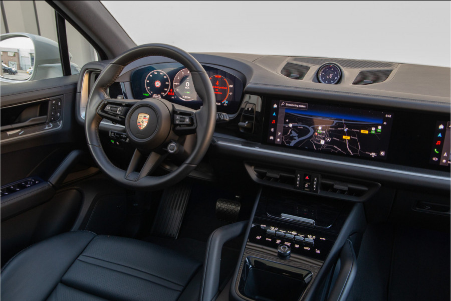 Porsche Cayenne 3.0 E-Hybrid Sport-Design, Lederpakket, Passenger Display, Pano, Bose, Adapt. Cruise, Luchtvering