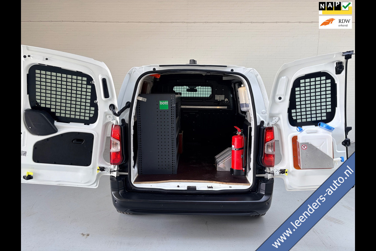 Citroën Berlingo Servicewagen automaat 1.5 BlueHDI 130pk L1H1 BOTT inrichting, Victron omvormer v230, Standkachel, RIJKLAARPRIJS!
