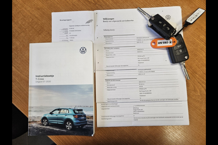 Volkswagen T-Cross 1.0 TSI Life Business Carplay! NAP! LED! Mooie/Nette Auto! Navigatie! Airco/Clima! Cruise Control!