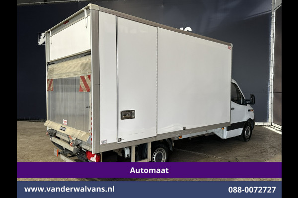 Mercedes-Benz Sprinter 317 CDI 170pk 9G-Tronic Automaat Bakwagen Laadklep 21m3 KUUB Zijdeur Euro6 Airco | Lat om Lat betimmering | Leder Bijrijdersbank