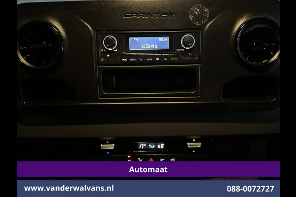 Mercedes-Benz Sprinter 317 CDI 170pk 9G-Tronic Automaat Bakwagen Laadklep 21m3 KUUB Zijdeur Euro6 Airco | Lat om Lat betimmering | Leder Bijrijdersbank