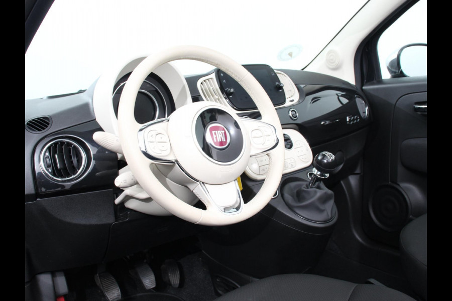 Fiat 500C 1.0 Hybrid Bellavita Navigatie  Climate Control  Apple Carplay/Android Auto  Dab Digitale Cockpit Parkeer sensoren