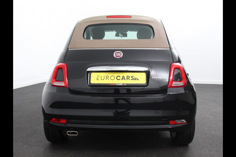 Fiat 500C 1.0 Hybrid Bellavita Navigatie  Climate Control  Apple Carplay/Android Auto  Dab Digitale Cockpit Parkeer sensoren