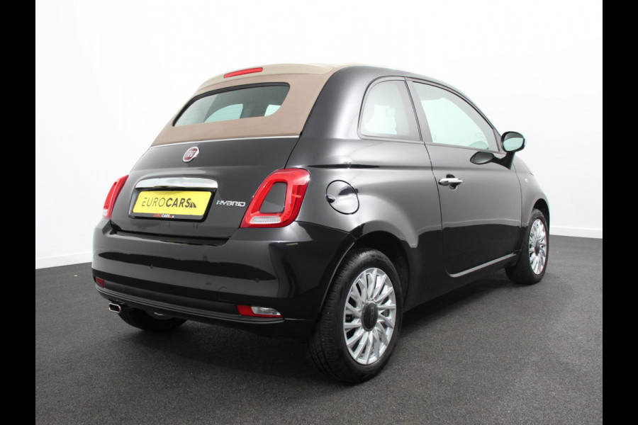 Fiat 500C 1.0 Hybrid Bellavita Navigatie  Climate Control  Apple Carplay/Android Auto  Dab Digitale Cockpit Parkeer sensoren