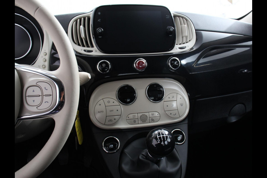 Fiat 500C 1.0 Hybrid Bellavita Navigatie  Climate Control  Apple Carplay/Android Auto  Dab Digitale Cockpit Parkeer sensoren