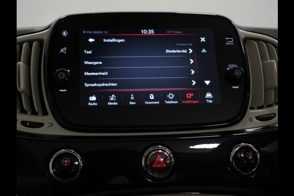 Fiat 500C 1.0 Hybrid Bellavita Navigatie  Climate Control  Apple Carplay/Android Auto  Dab Digitale Cockpit Parkeer sensoren