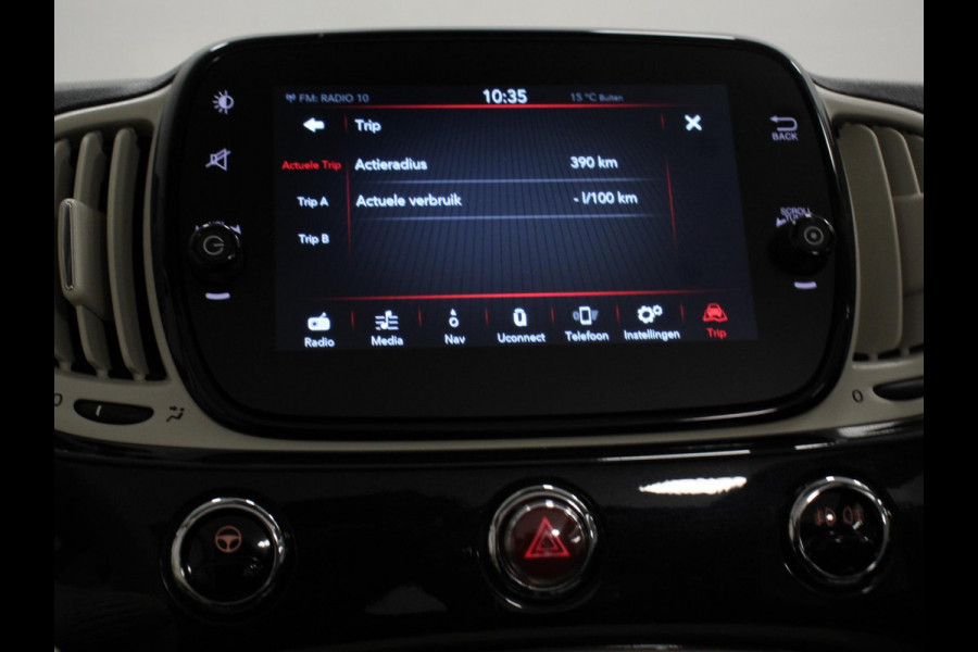 Fiat 500C 1.0 Hybrid Bellavita Navigatie  Climate Control  Apple Carplay/Android Auto  Dab Digitale Cockpit Parkeer sensoren