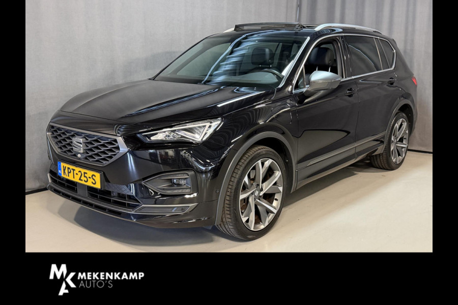 Seat Tarraco 1.4 TSI e-Hybrid PHEV FR Business Intense 20"/Panoramadak/Leder + memory/Trekhaak/360 camera/Keyless/Dodehoek/Elektrische klep/Stuur + stoelverwarming v+a