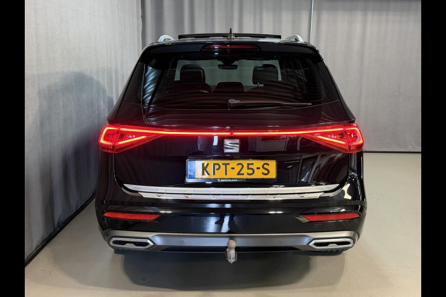 Seat Tarraco 1.4 TSI e-Hybrid PHEV FR Business Intense 20"/Panoramadak/Leder + memory/Trekhaak/360 camera/Keyless/Dodehoek/Elektrische klep/Stuur + stoelverwarming v+a