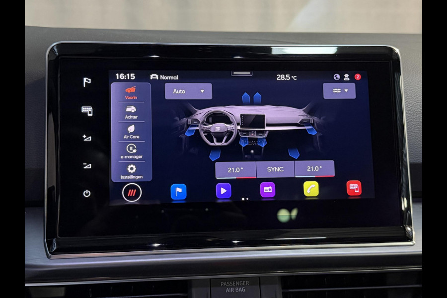Seat Tarraco 1.4 TSI e-Hybrid PHEV FR Business Intense 20"/Panoramadak/Leder + memory/Trekhaak/360 camera/Keyless/Dodehoek/Elektrische klep/Stuur + stoelverwarming v+a