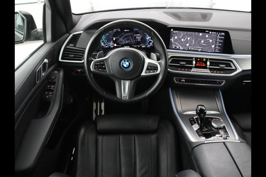BMW X5 xDrive45e Executive M-sport | SOH 90.1% | Luchtvering | Elek. Trekhaak | Adaptive cruise | Memory | Camera | Carplay | Sfeerverlichting | Full LED | Getint glas | 20