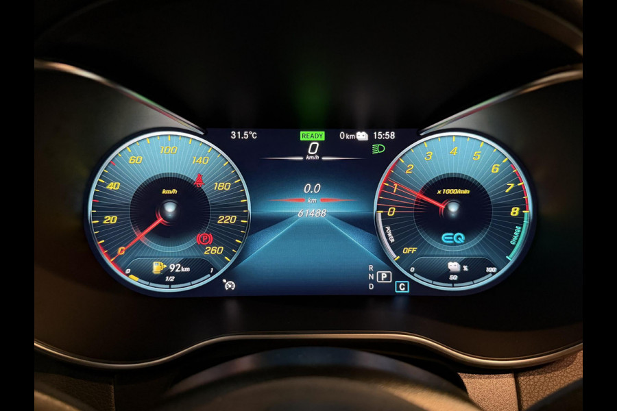Mercedes-Benz GLC 300e 4MATIC AMG Line 19"/Luchtvering/Matrix LED/Keyless/Memory + stoelverwarming/Sfeerverlichting/Elektrische klep/Apple Carplay & Android Auto